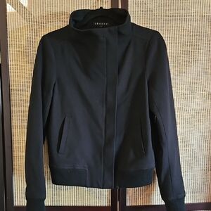 Theory Women's Black Bomber Jacket
